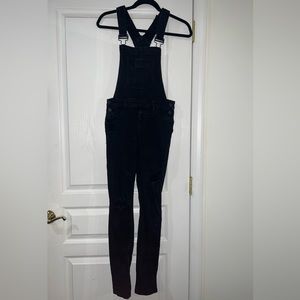 Women’s black overalls, Size 2